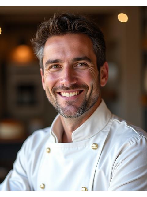 Portrait professionnel de l'artisan-boulanger de Gourmandise Glyphe