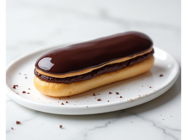 Éclair au chocolat gourmand