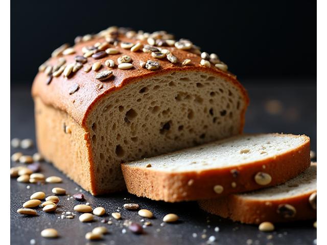 Pain aux céréales variées et graines