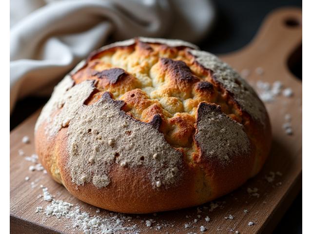 Pain de campagne traditionnel de Gourmandise Glyphe