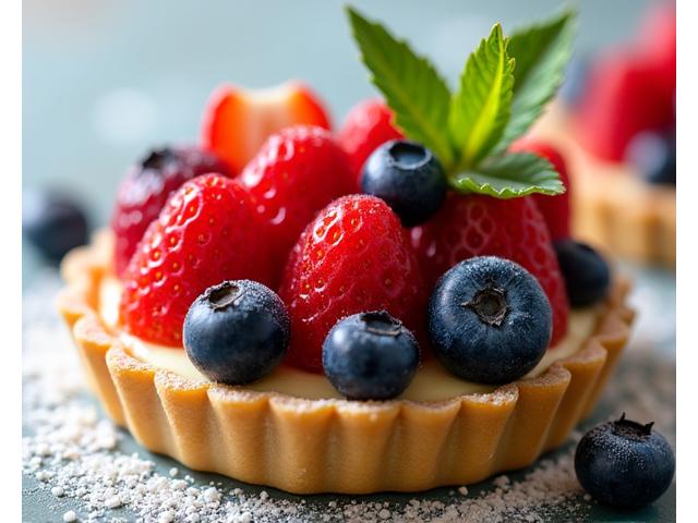 Tartelette aux fruits frais de saison